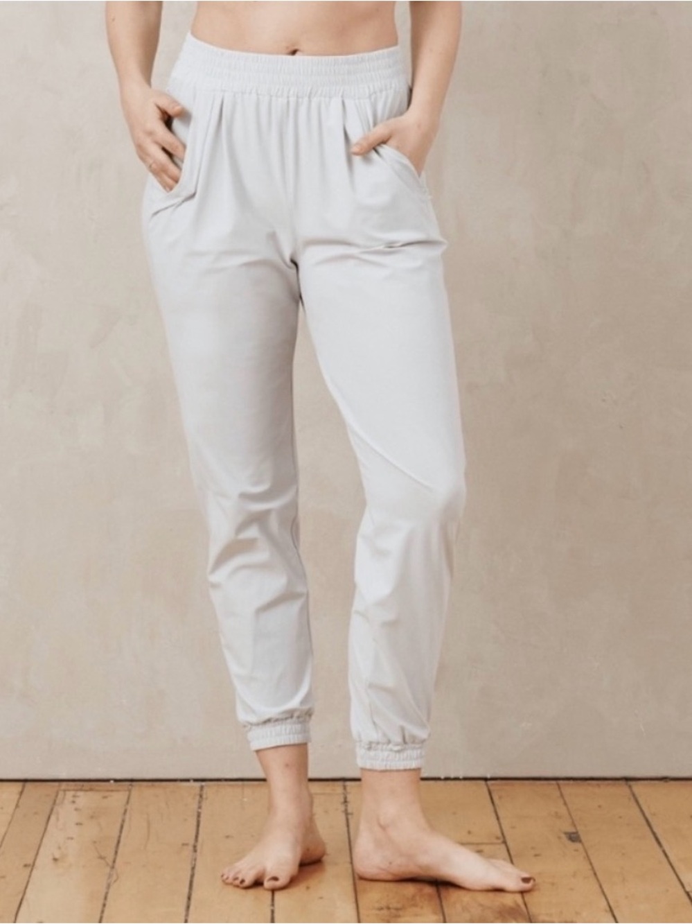 ADAY Pack It Up Jogger Pants in Cloud.
